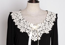 歐美外貿原單秋冬花邊撞色針織女T恤 價格、廠家與圖片全解析