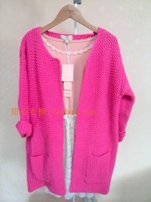 2014春裝拉夏貝爾莫麗菲爾針織衫 經典設計，舒適百搭